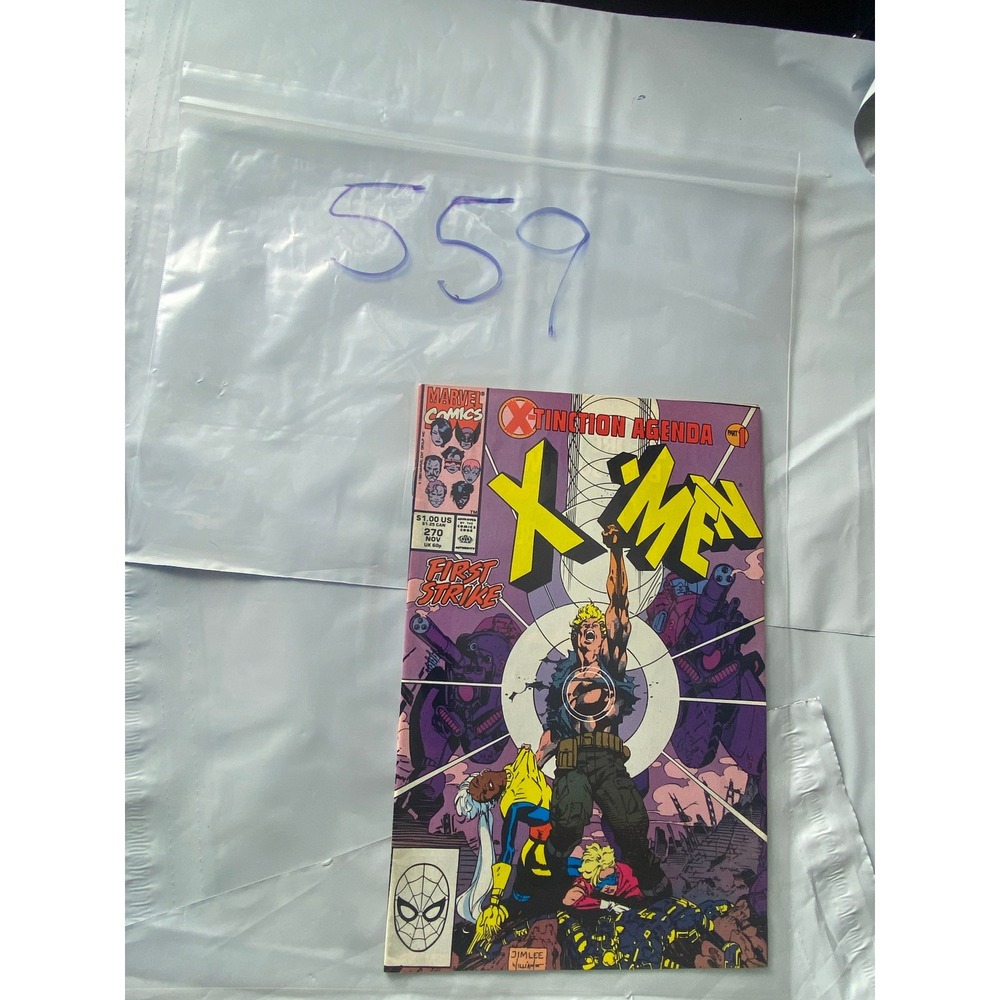 X Men 270 First Strike Extinction Agenda Marvel Comics 1991 Jim Lee